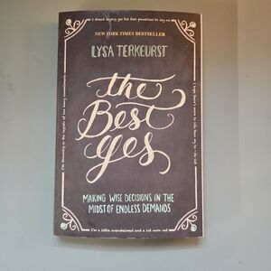 The Best Yes by Lysa TerKeurst Book